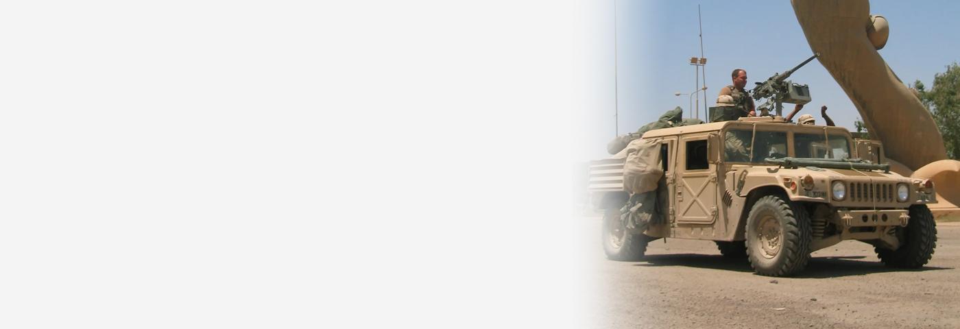US forces in Baghdad, Iraq, May 2003.
